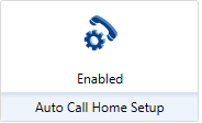 AutoCall Home Button