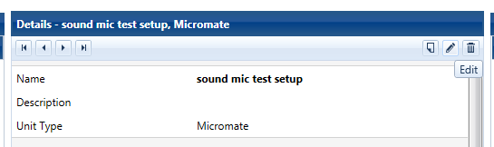 Edit Compliance Setup Button