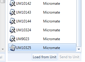 Load Compliance Setup From Unit